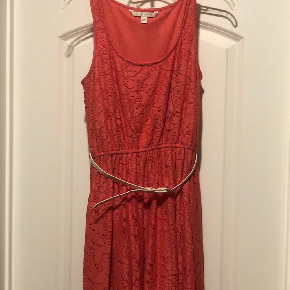 Coral Lauren Conrad Dress